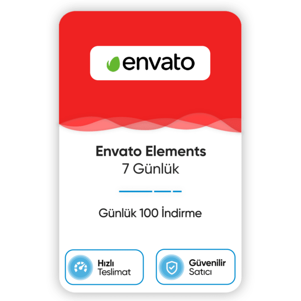 Envato Elements – 7 Günlük