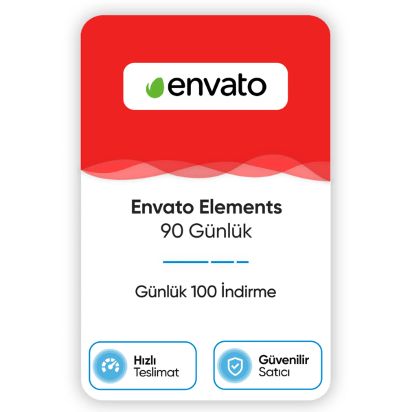 Envato Elements – 90 Günlük
