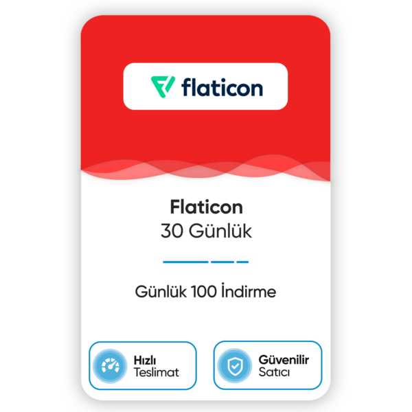 Flaticon – 30 Günlük