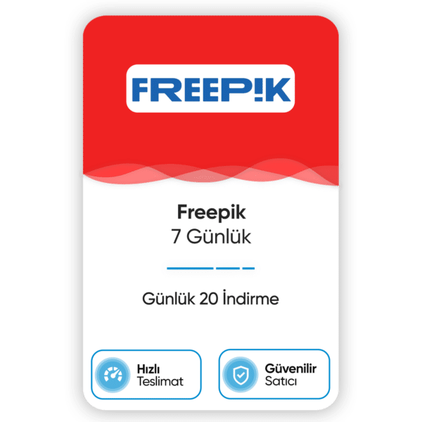 Freepik – 7 Günlük Panel Girişli