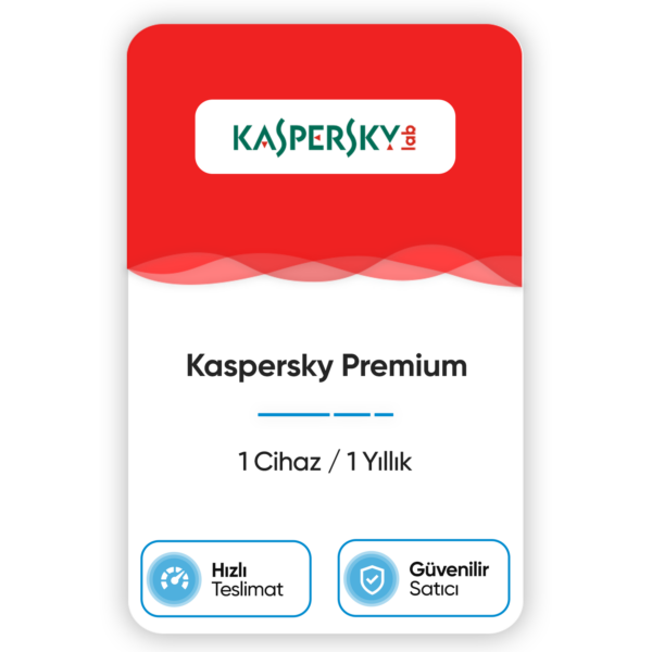 KASPERSKY PREMİUM – 1 Yıllık